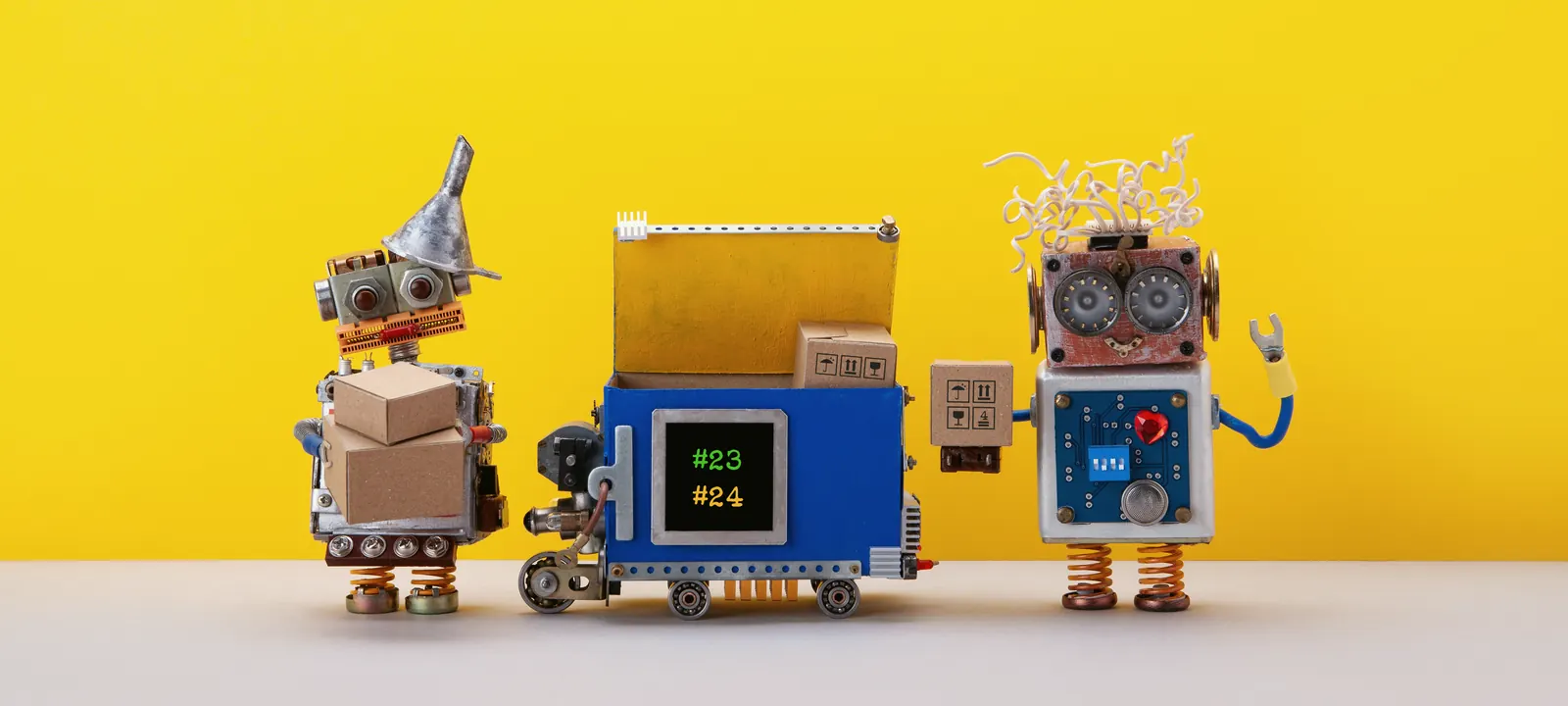 Roboty ładujące paczki na ciężarówkę — automatyzacja z przymrużeniem oka